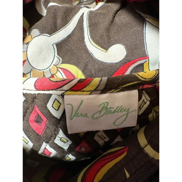 Vera Bradley Floral Shoulder Bag - Pink, Yellow, Brown - Picture 5 of 7